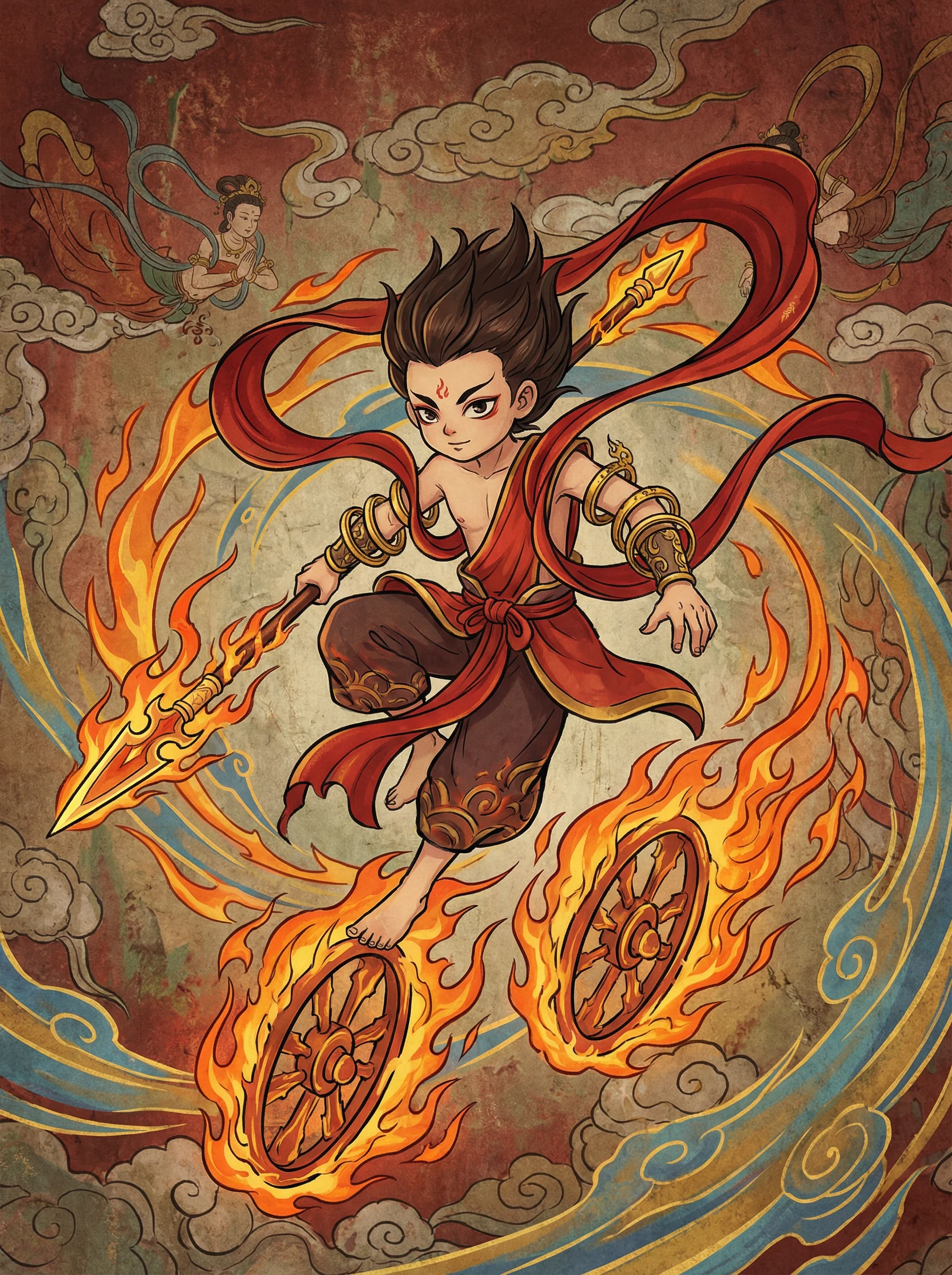 哪吒 - 神艺缘馨缘 封神榜阐教动漫角色